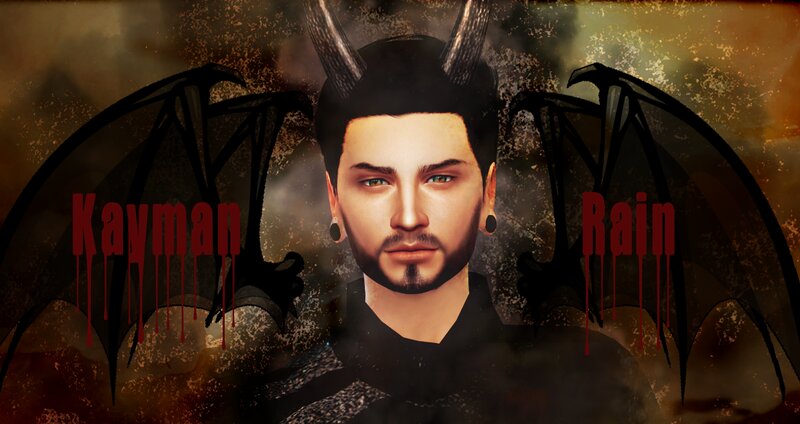 Digital Character with Horns