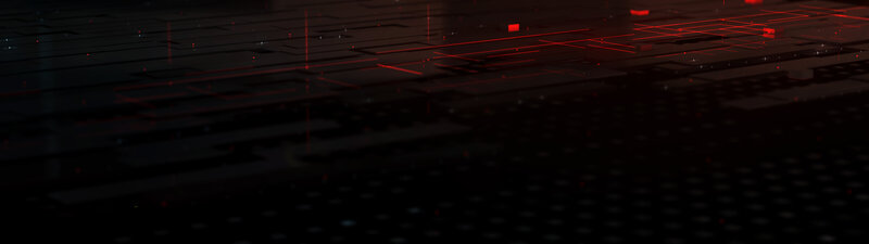 Digital Circuit Board — Black, Dark