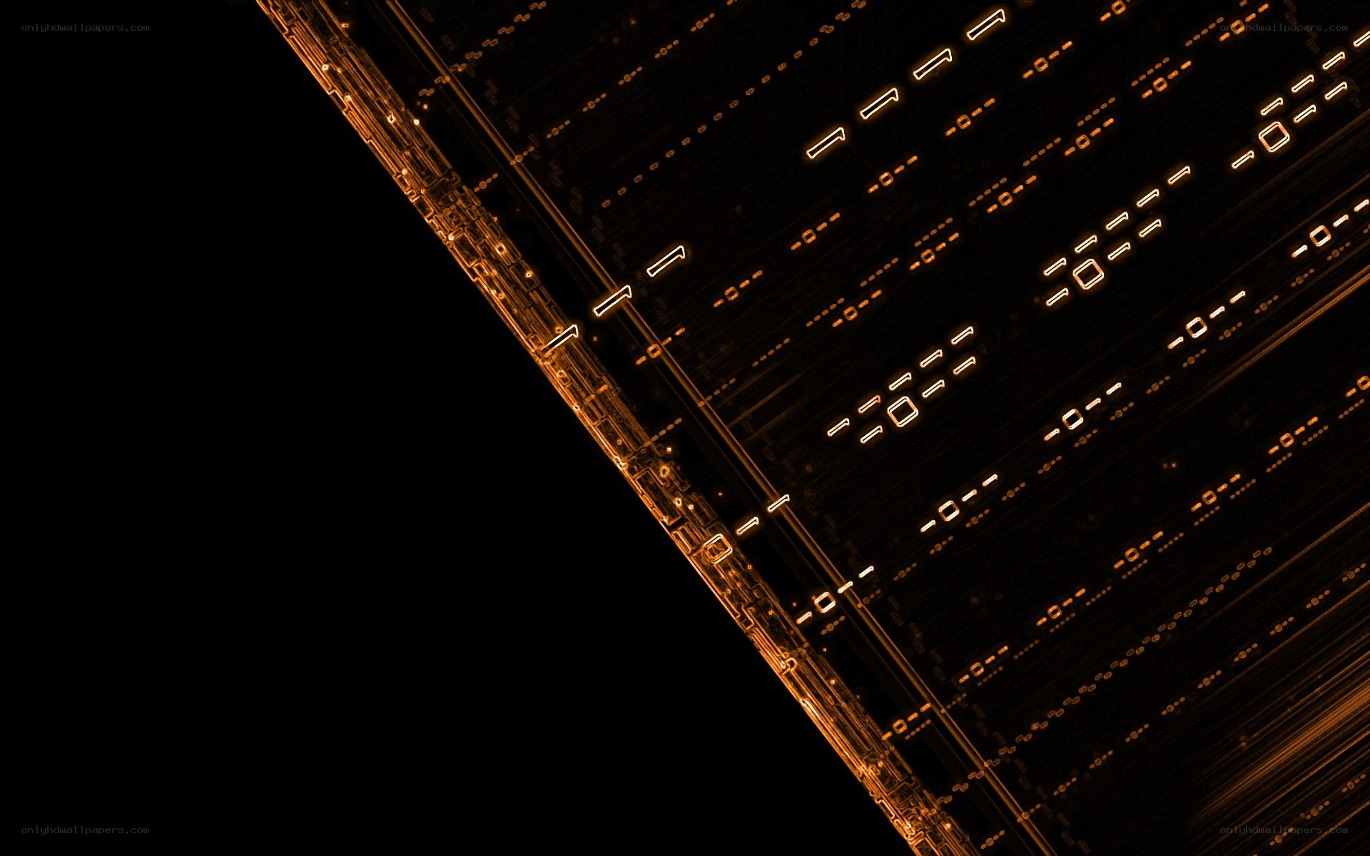 digital circuit board pattern