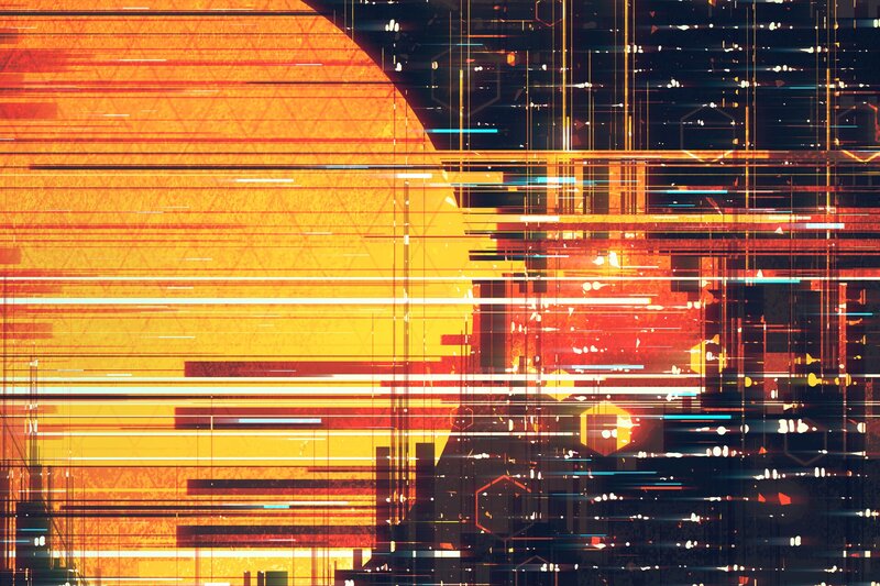 Digital Circuit Pattern