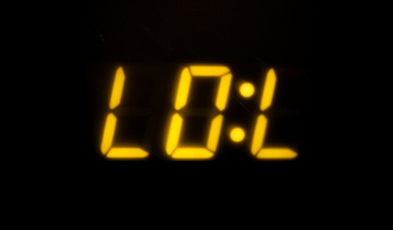 digital clock display