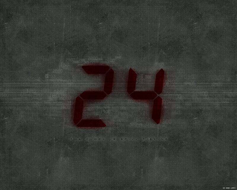 Digital Clock Display — Black, Tense, Dramatic