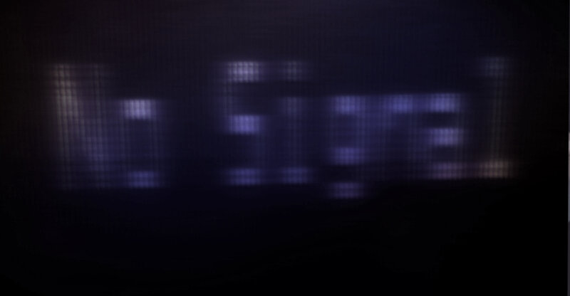 Digital Clock Display — Purple