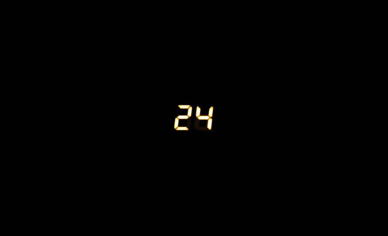 digital clock display