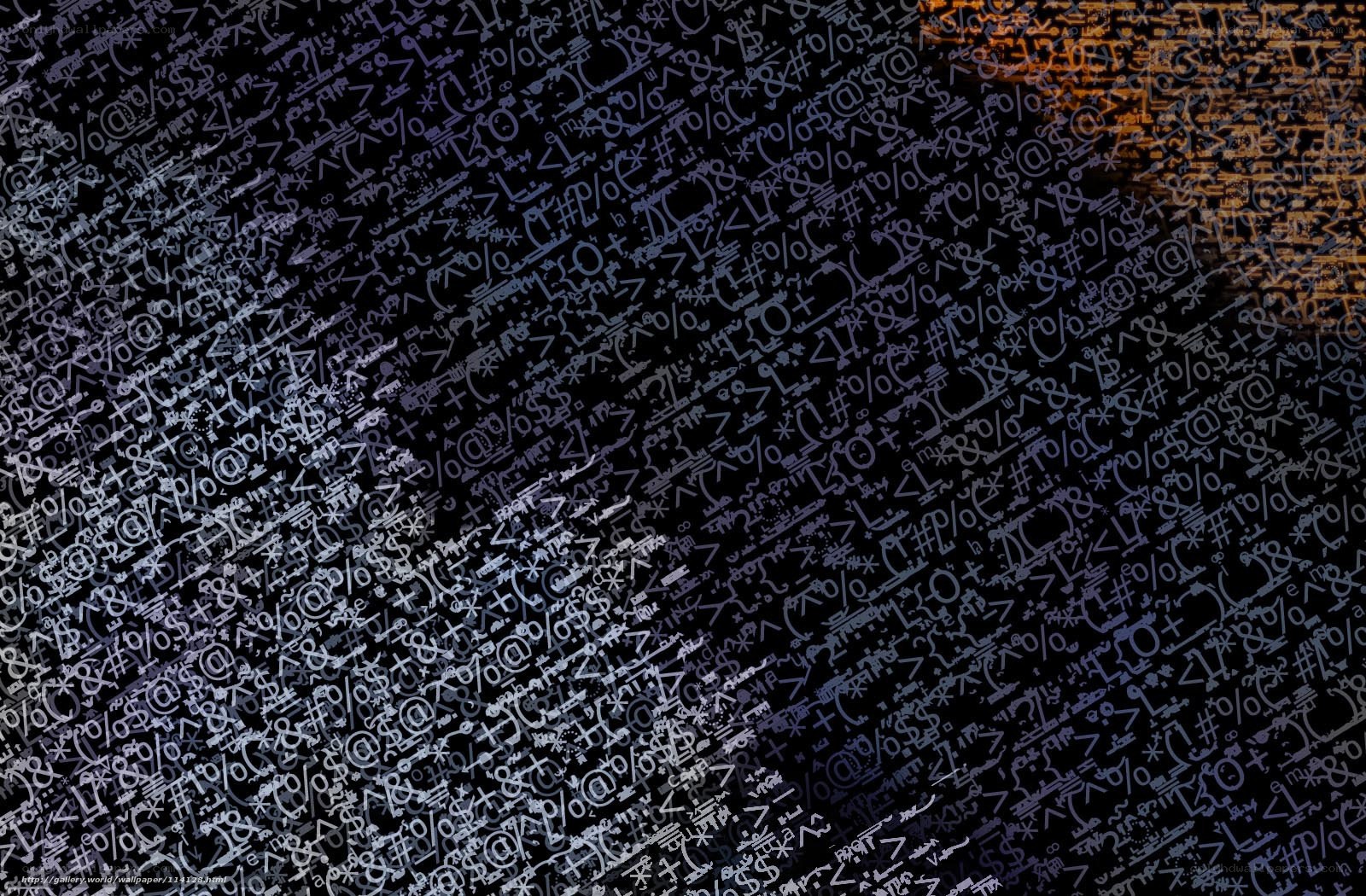 digital code background