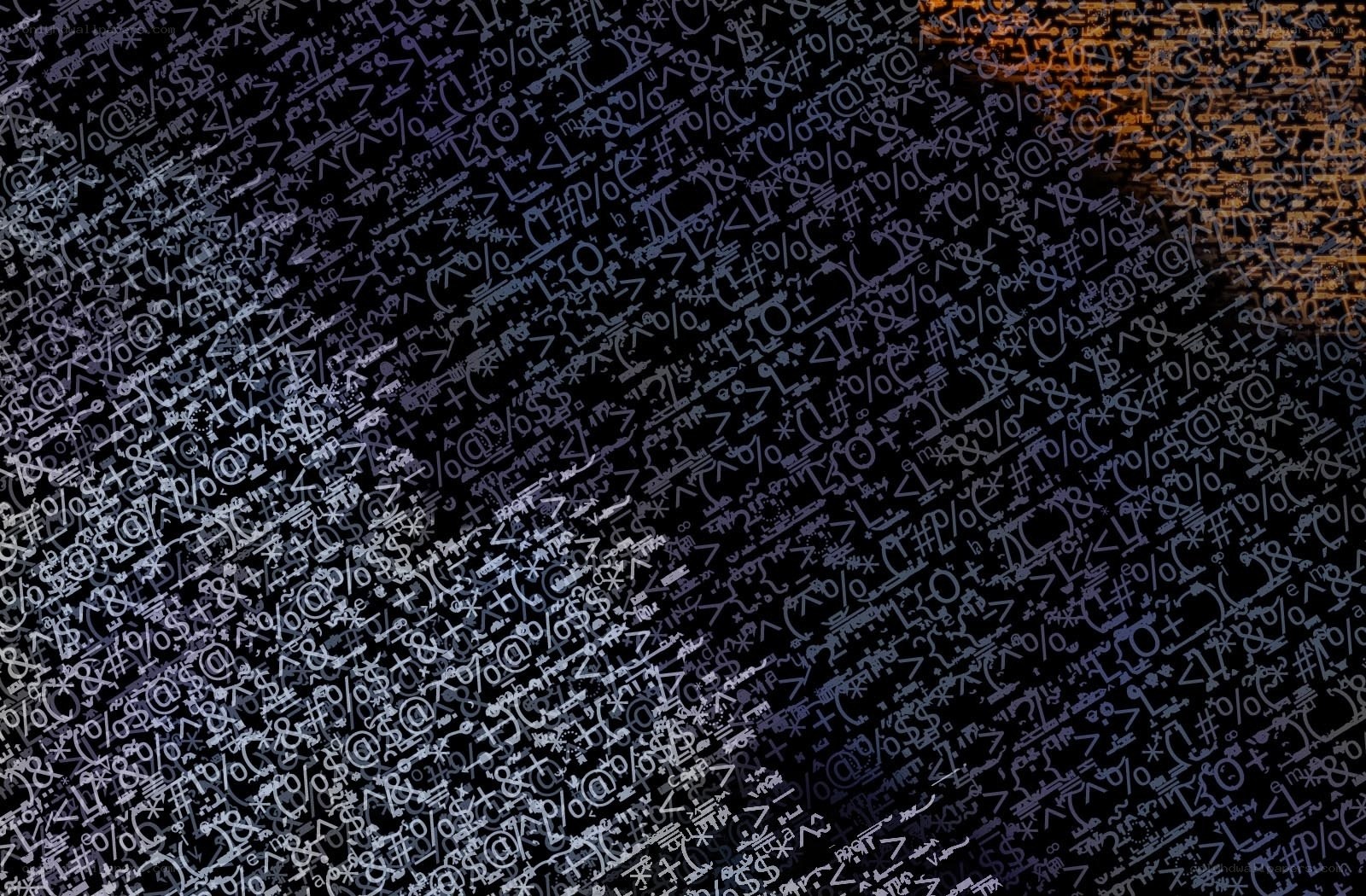 digital code background