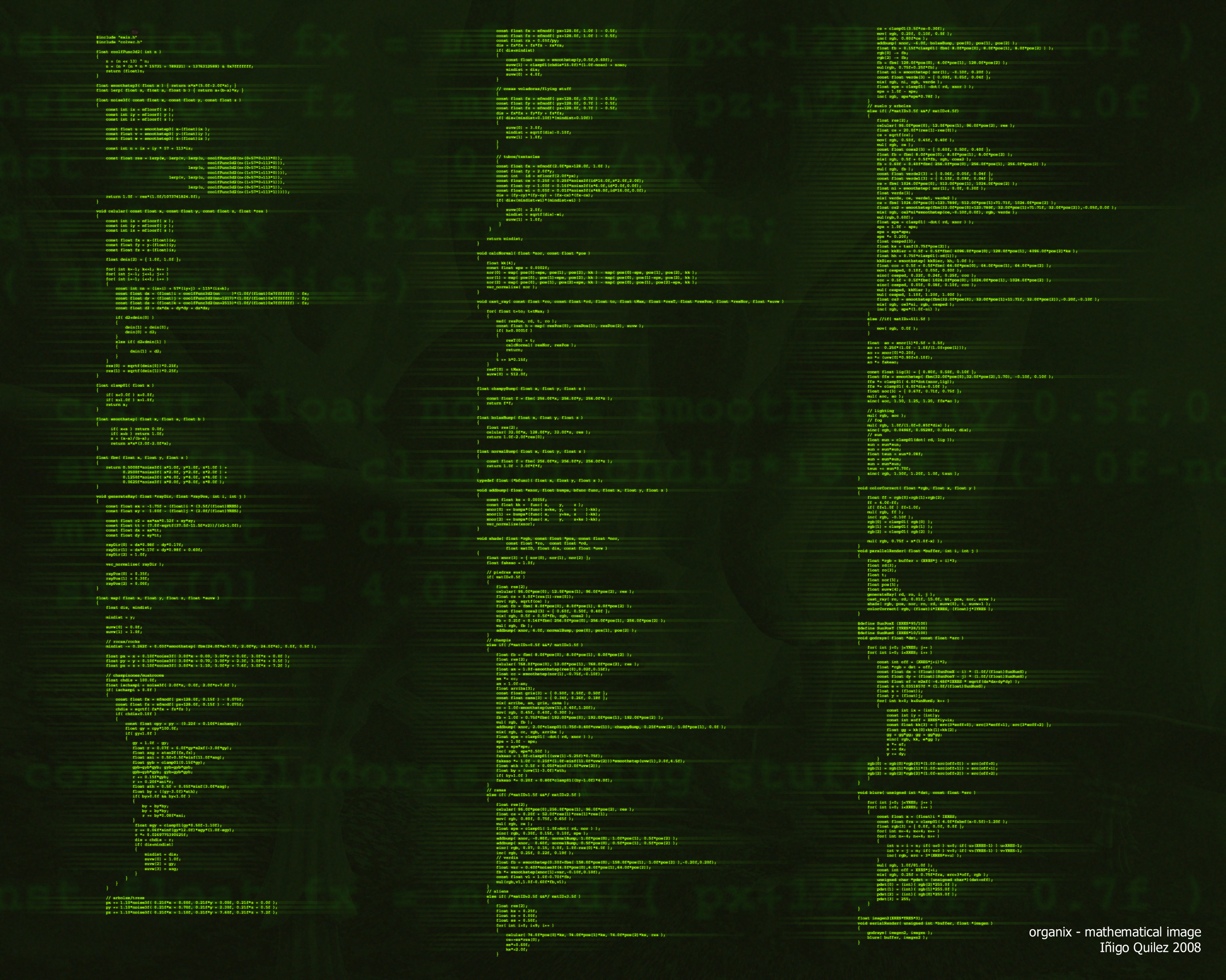 digital code background