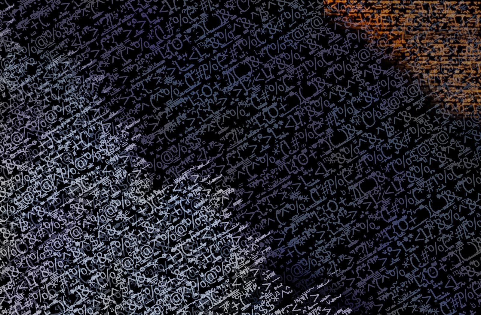 digital code background