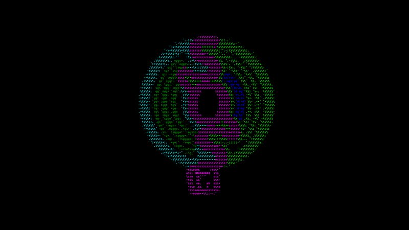 Digital Code Matrix — Black, Technological, Abstract, Matrix Effect