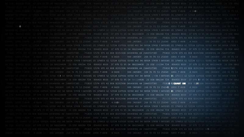 Digital Code Matrix — Black