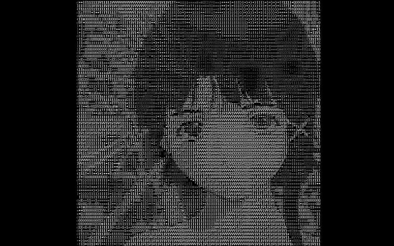 Digital Code on Screen — Black, Neutral