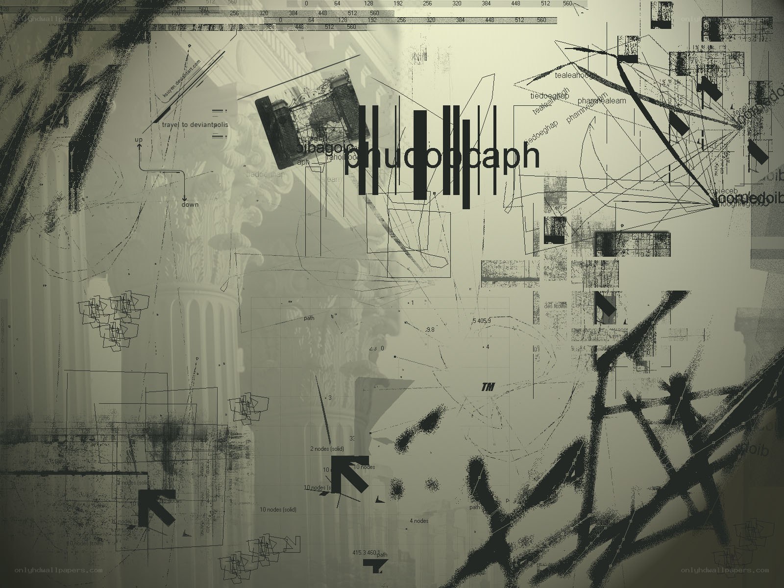 digital collage with text and graphics