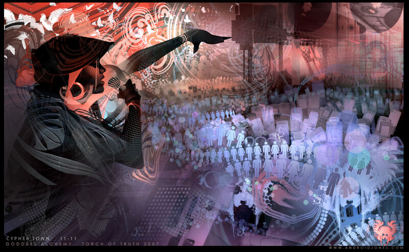 digital concert performance art
