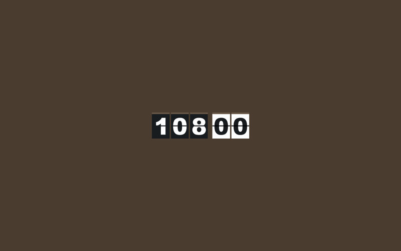 digital counter display