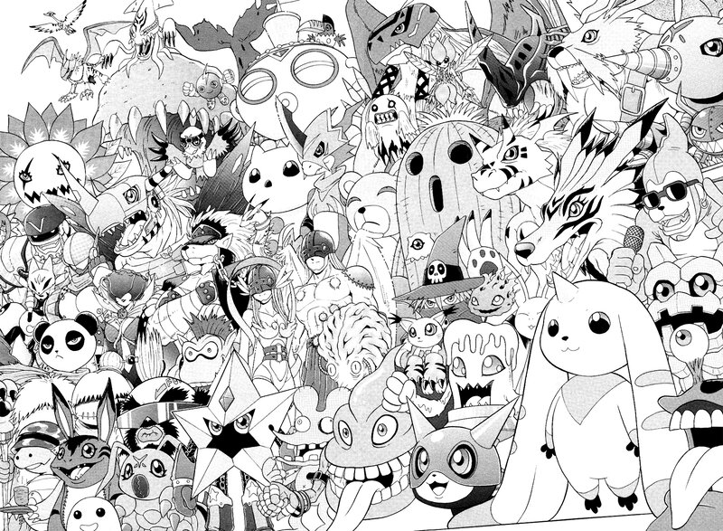 Digital Creatures in Crowd