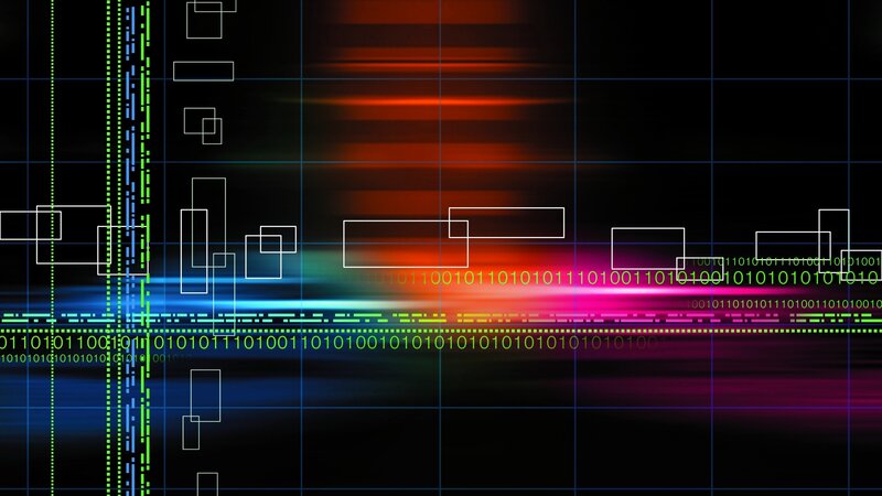 Digital Data Stream — Black