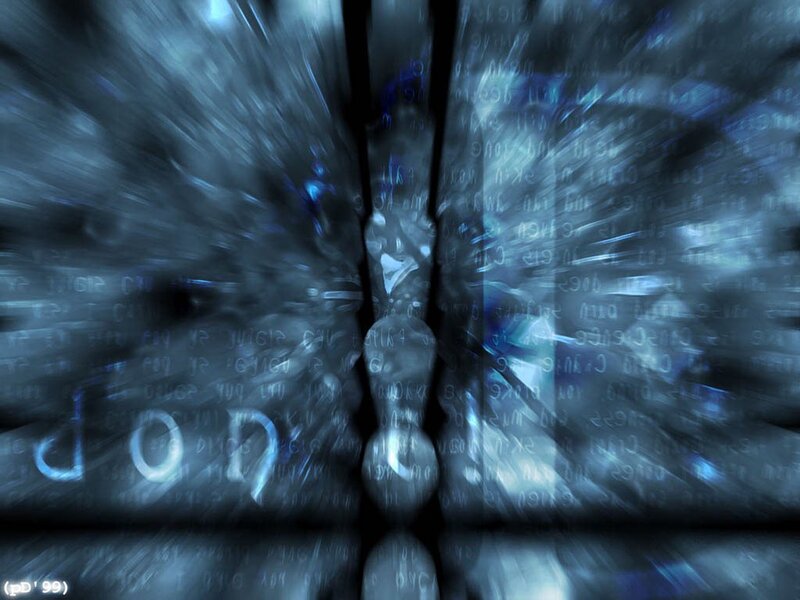 Digital data stream visualization