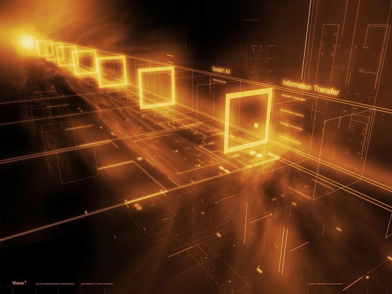 Digital Data Transfer — Orange