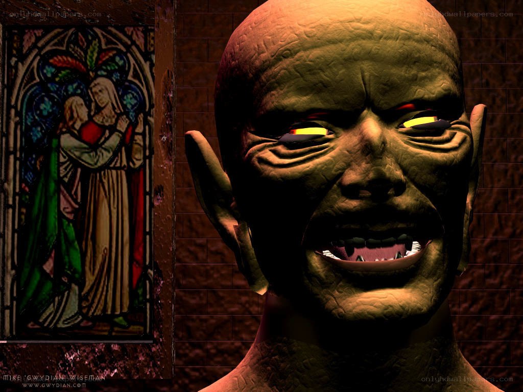 digital demon in church