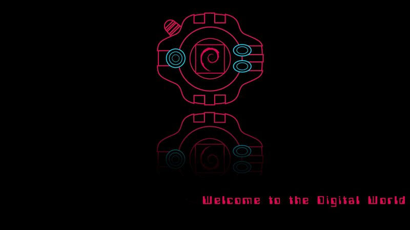 Digital Device Outline — Black