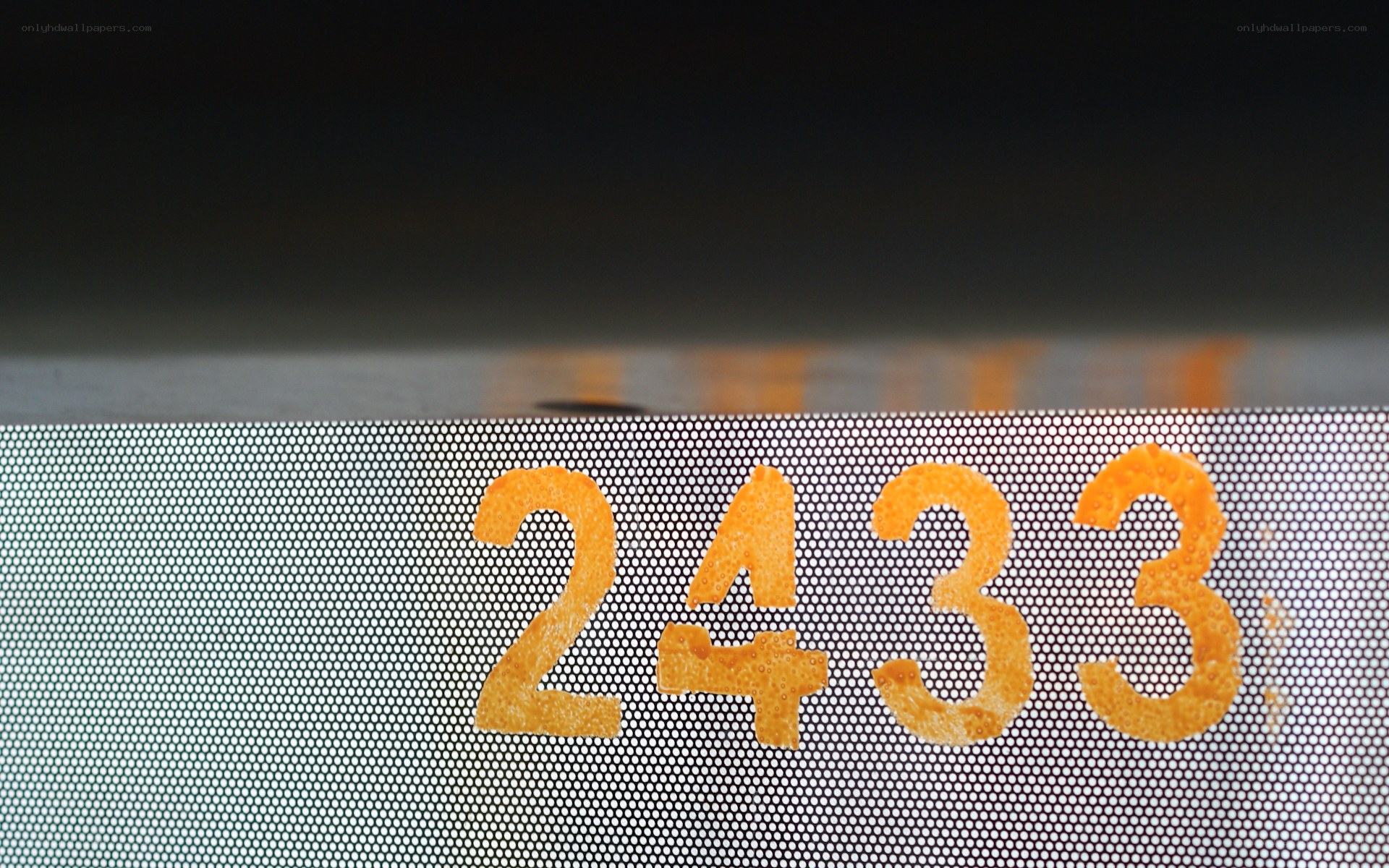 digital display showing numbers