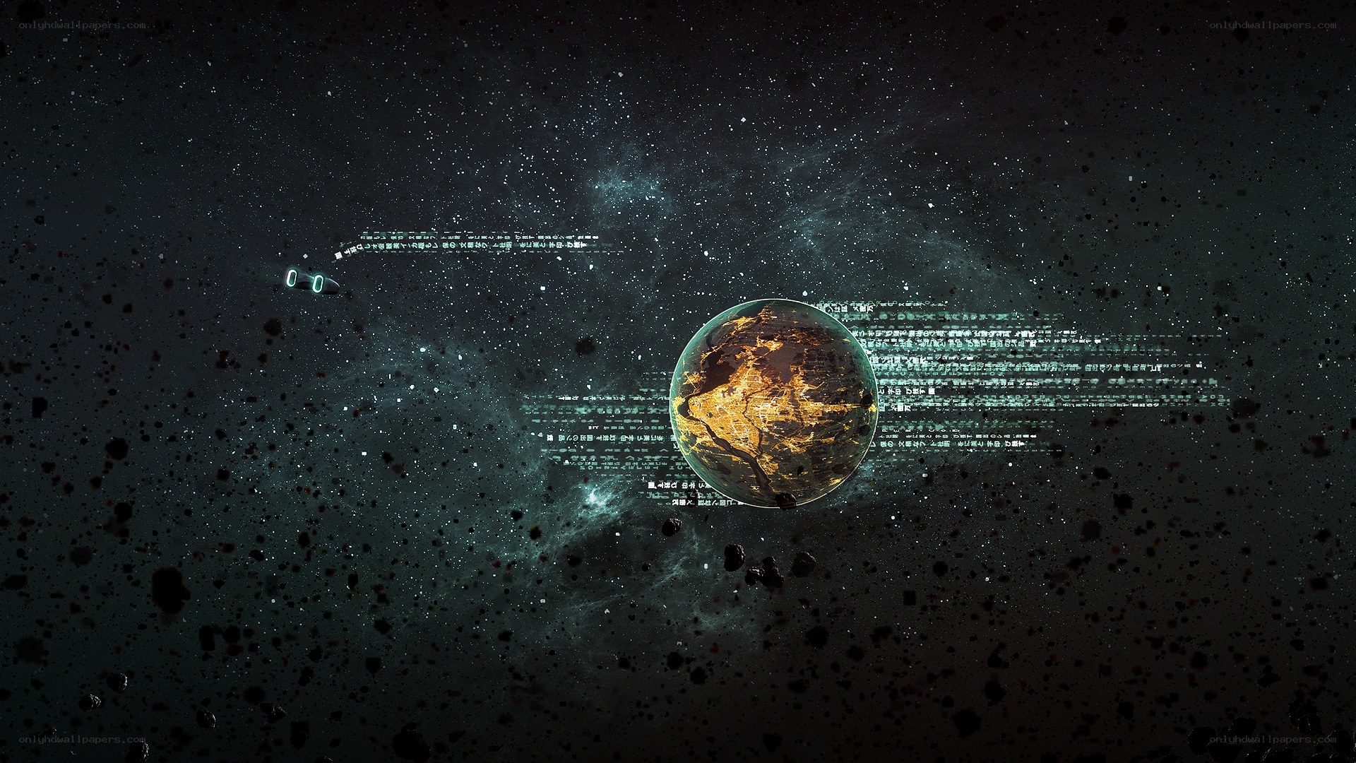 digital earth in space