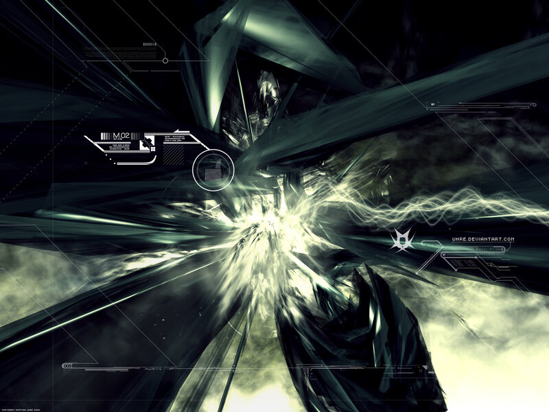 digital explosion with interface