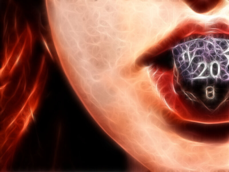 digital eye with numbers