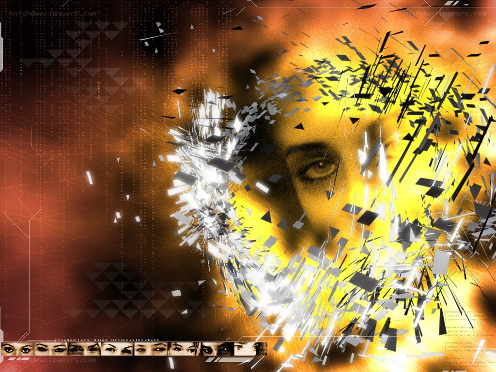 digital face fragmentation