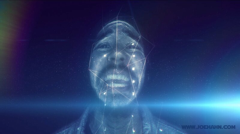 digital face hologram