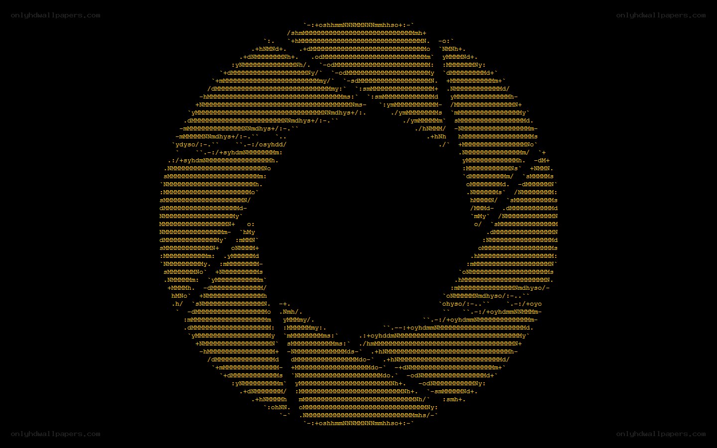 digital face made of code