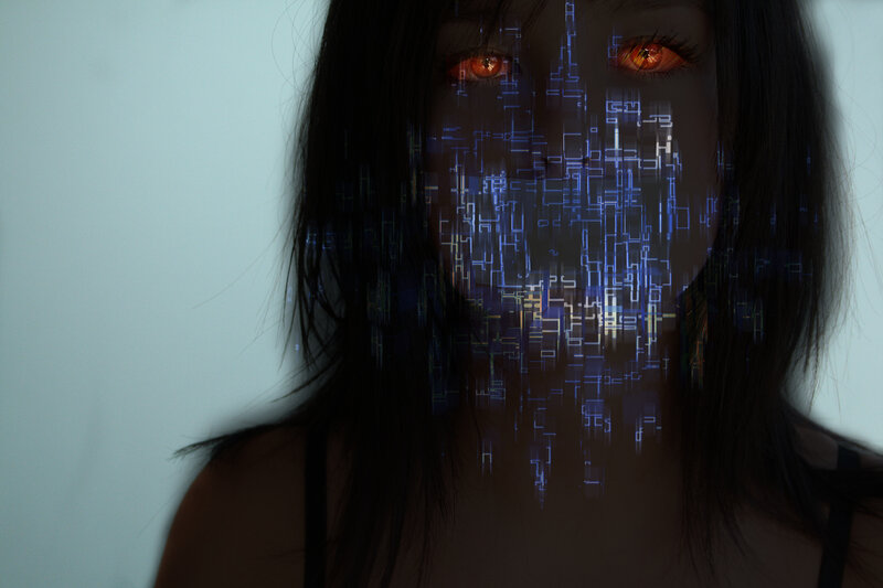 digital face overlay