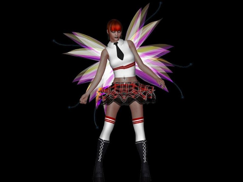 digital fairy character