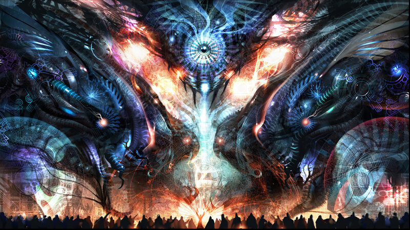 digital fantasy creature display