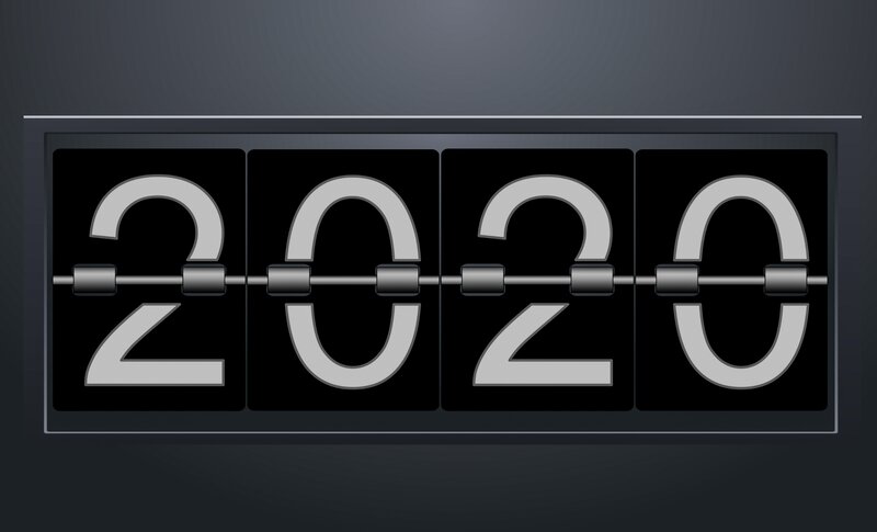 Digital Flip Clock Display