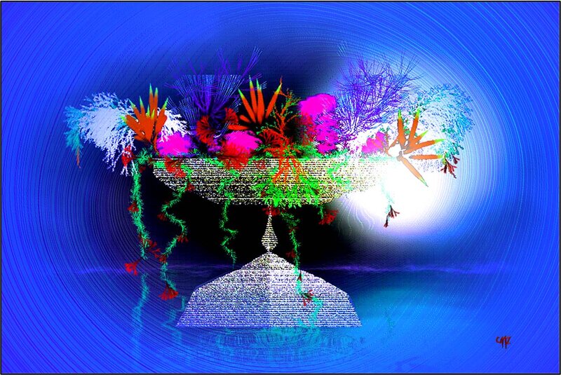 Digital Floral Arrangement