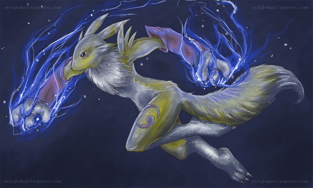 digital fox-like creature