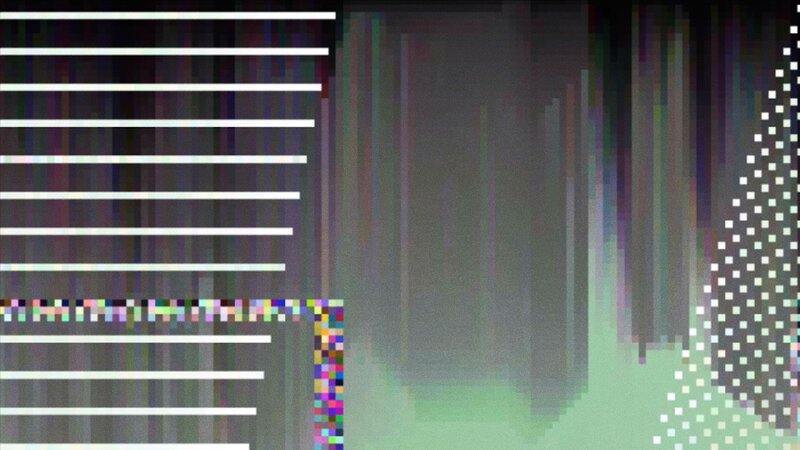 Digital Glitch Art — Gray