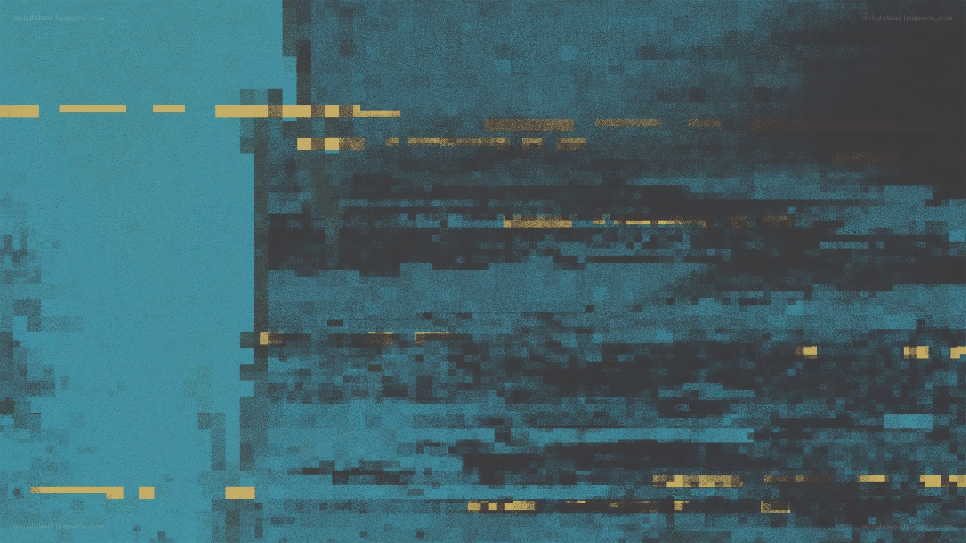 digital glitch art