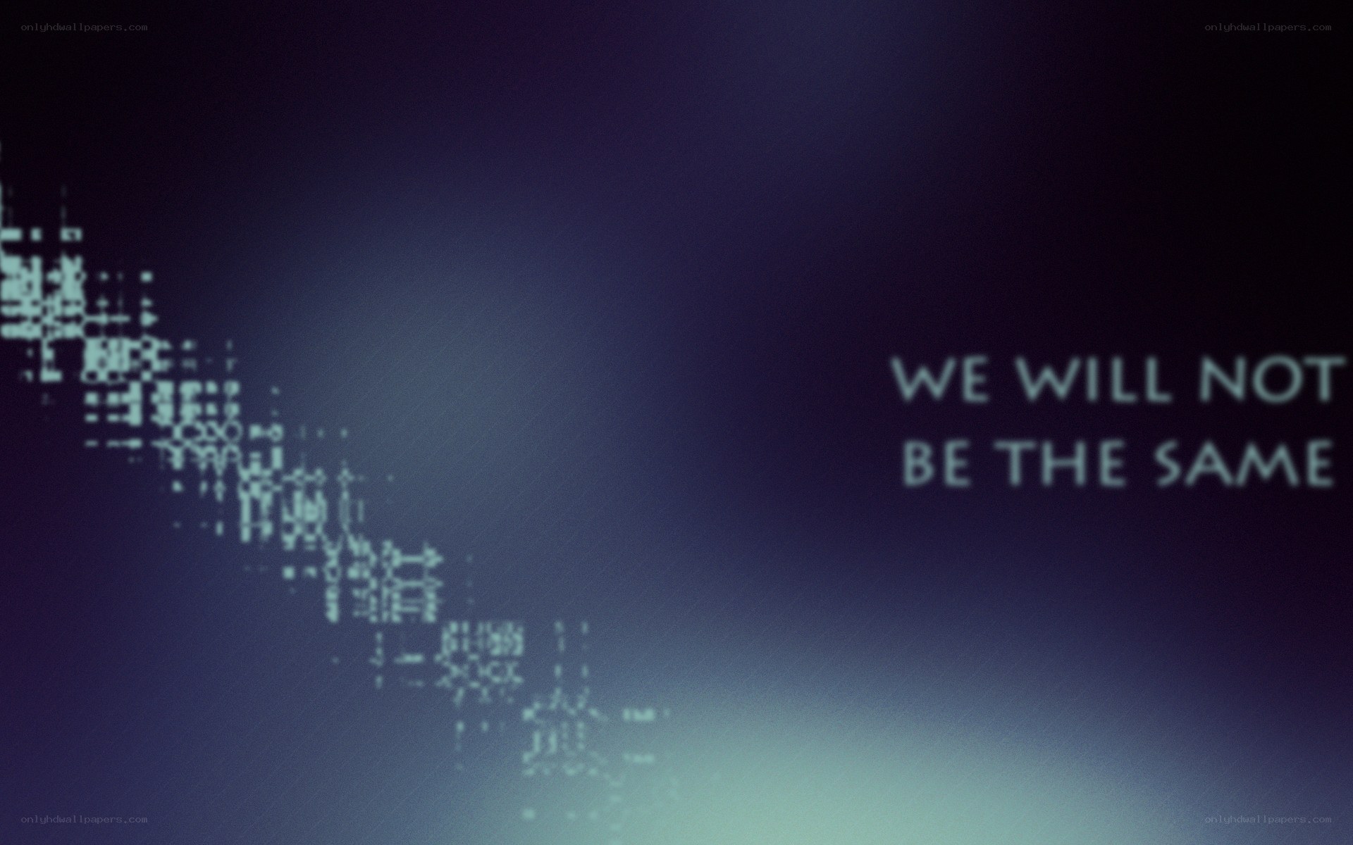 digital glitch text animation