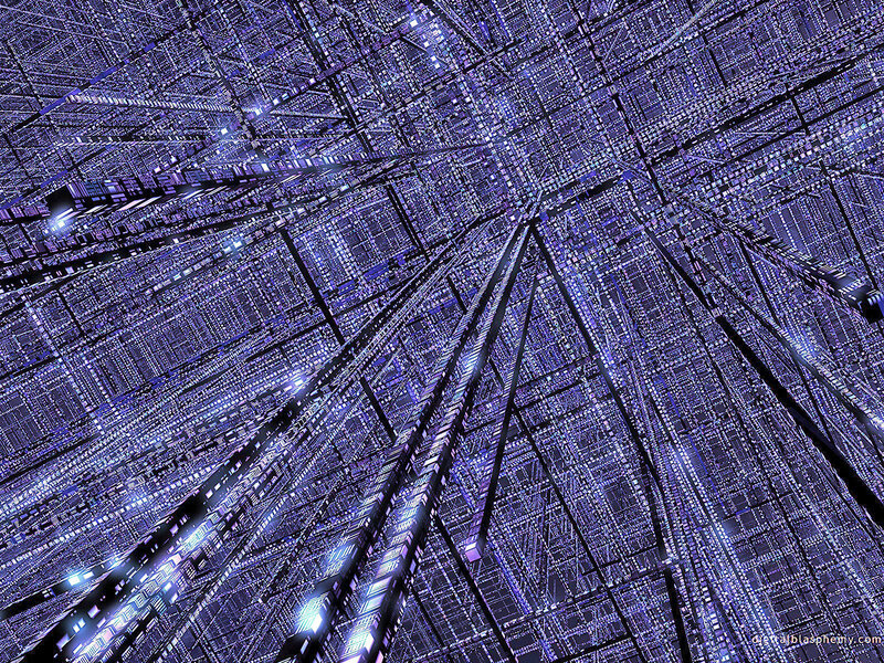 digital grid tunnel