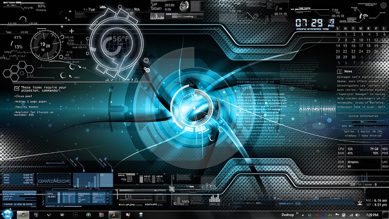 Digital Interface Dashboard