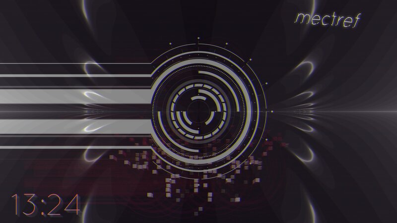 Digital Interface Design — Black, Futuristic
