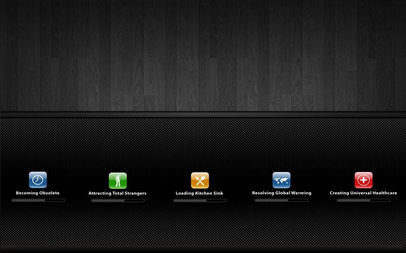 Digital interface with app icons
