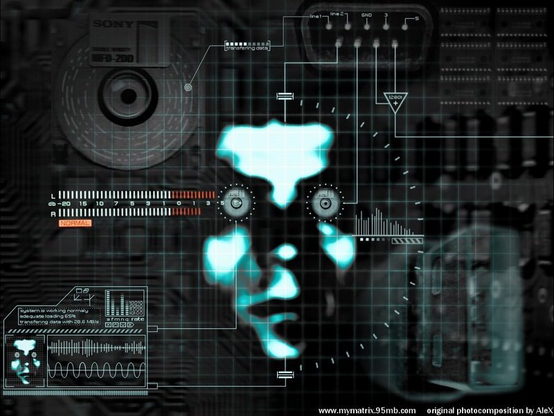 digital interface with face scan