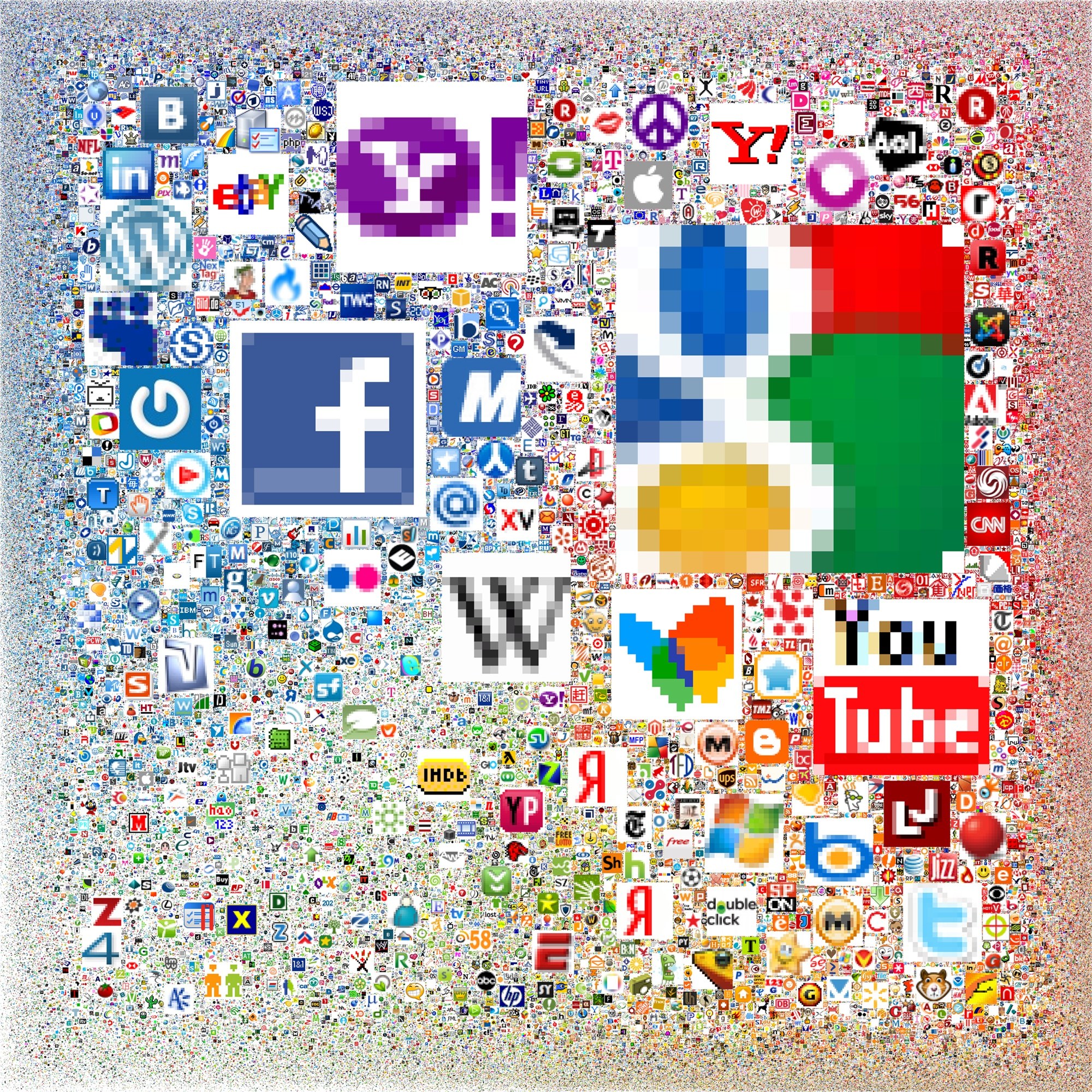 digital logo mosaic