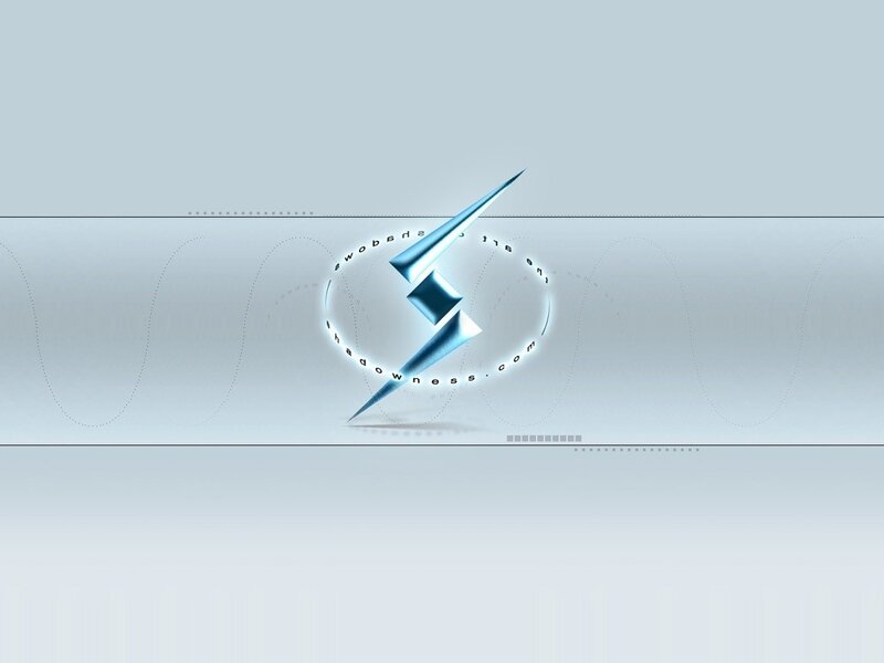 digital logo with lightning bolt