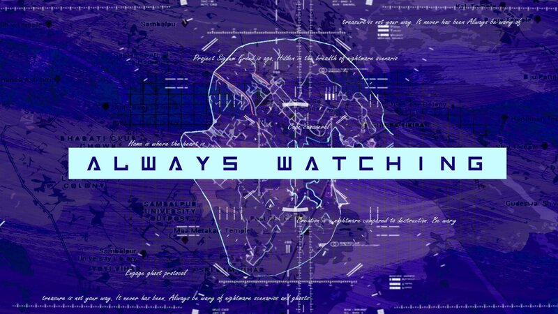Digital Map with Text Overlay