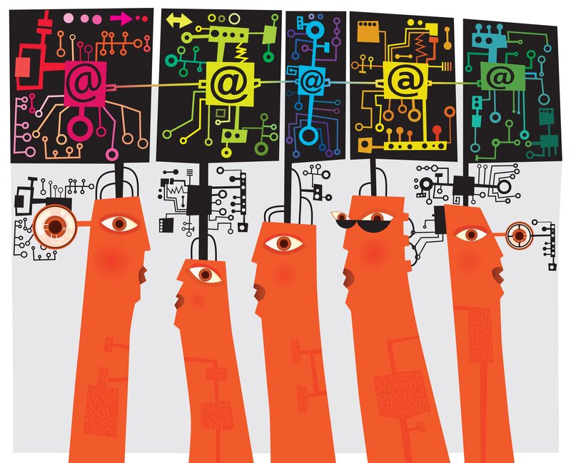 digital minds connected
