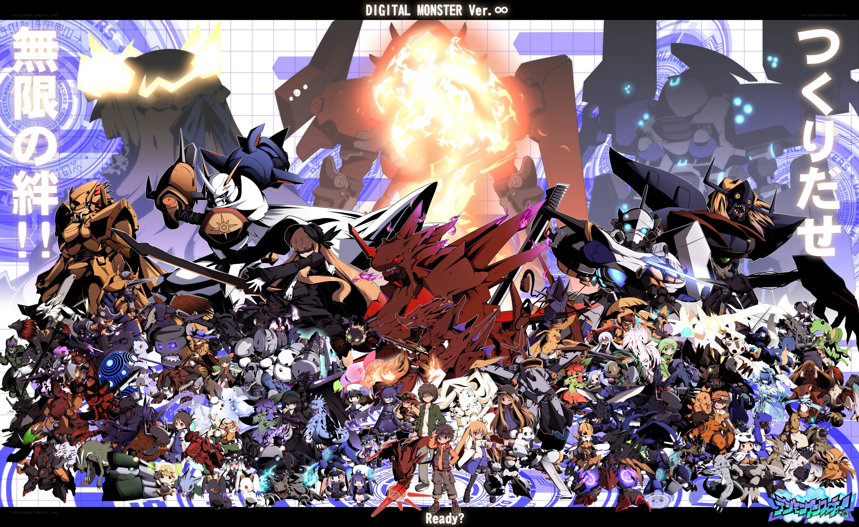 Digital Monster Ver. ∞ artwork